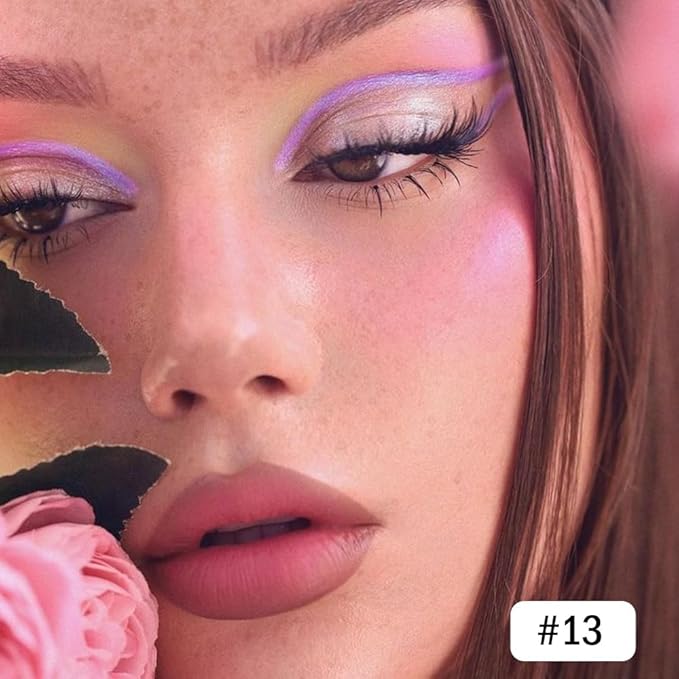 Kaely Gel Eyeliner Pencil for Women, Magic Purple Eye Liner Waterproof Smudge Proof with Sharpener, Waterline Eye Makeup Liners, delineador de ojos contra el agua, Vegan & Cruelty-Free, 13