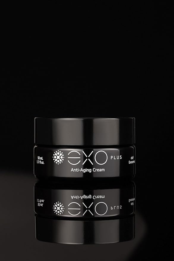 EXO PLUS™ by Exoceuticals Anti-Aging Cream with Exosomes - Hyaluronic Acid, Aloe - Luxury Beauty Face Moisturizer for Sensitive Skin - Premium Hydrating & Firming Exosome Skin Care | 50ML | 1.7 fl oz