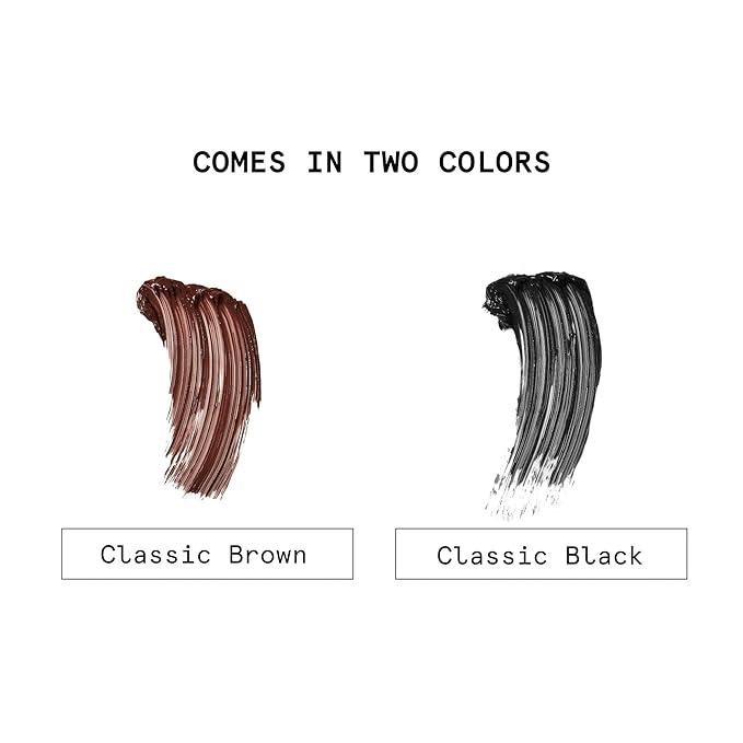 Beauty Pie Wrap Star Tubing Mascara, 0.27 fl oz – Classic Brown, Smudge‑Proof, Flake‑Proof Lengthening & Curling with Glossy Finish, Sensitive‑Eye Safe