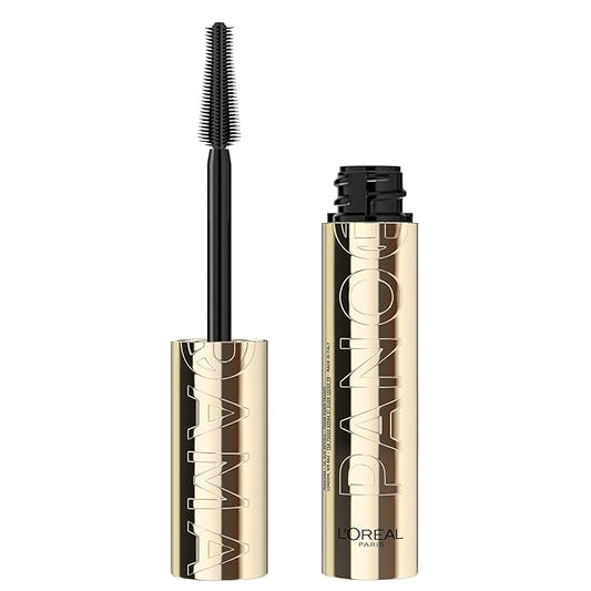 L'Oreal Paris Voluminous Panorama Mascara, Volumizing and Lengthening Mascara, Washable Longwear and Smudge Resistant Make Up, Black, 0.33 Fl Oz