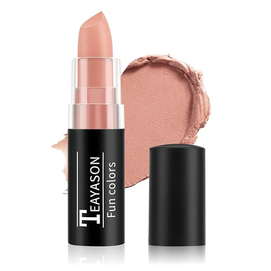 Naked Orange Face Body Paint Stick, Matte Lipstick Eye Black Stick Face-Paint Make Up, Long Lasting Waterproof Orange Makeup for Halloween Pumpkin Tige Costume Cosplay Makeup