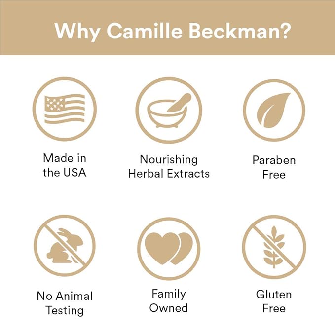 Camille Beckman Glycerine Hand Therapy Cream, Tuscan Honey, 6 Ounce