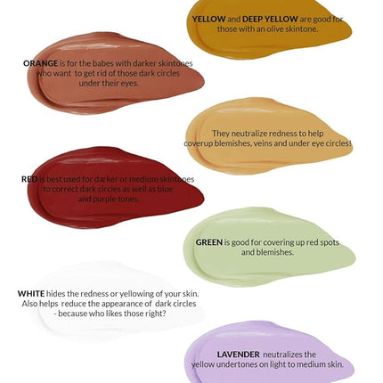 KimChiChic Beauty The Most Concealer | Full Coverage Water Resistant Multi-Use Concealer | Conceal, Correct, Contour & Highlight | Matte Satin Hybrid Finish | Brush Applicator, 0.63 oz, 23-Lavender