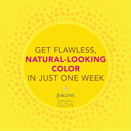 Jergens Natural Glow In Shower Lotion, Self Tanner for Fair to Medium Skin Tone, Sunless Tanning Wet Skin Lotion for Gradual, Flawless Color, 7.5 Ounce (Packaging May Vary)