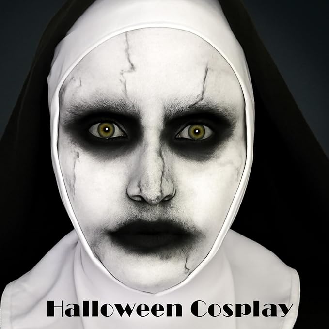 Black Face Paint Stick,Water-Based Black Body Paint Stick,Washable Full-Coverage Halloween Face Painting for Skeleton Skull Zombie Joker Clown Goth Cat Costume,SFX Makeup for Cosplay,1.06 OZ