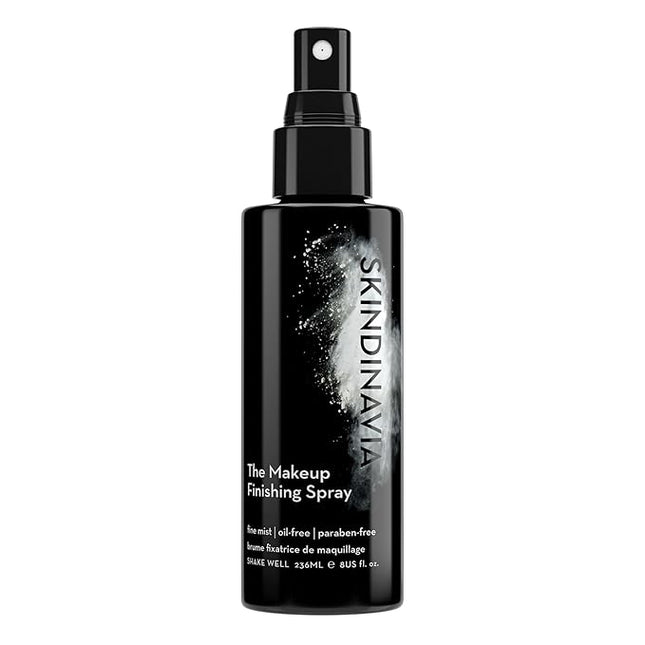 Skindinavia The Makeup Finishing Spray, Classic Makeup Setting Spray, All-Day Wear, Long-Lasting Up to 16+ Hours, Heat-Resistant & Waterproof, Cooling Fine Mist, 8.0 Oz