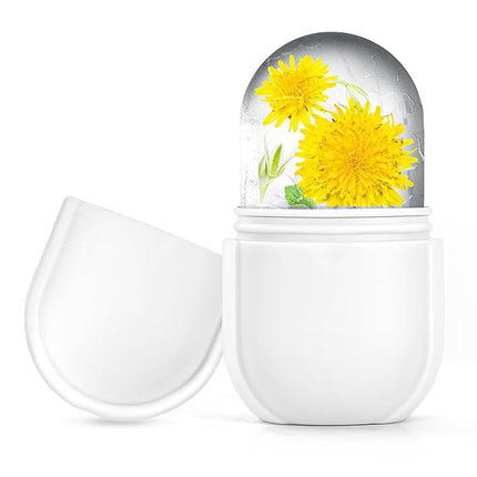 Upgraded Ice Facial Roller for Face and Eye Beauty, Gua ShaFacial Tools ,Neck Massage, Silicone Ice Mold,Self Care for Women