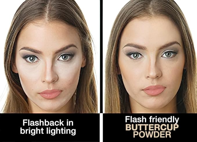 Sacha BUTTERCUP Light Mini Setting Powder. No Ashy Flashback. Blurs Fine Lines and Pores. Loose, Translucent Face Powder to Set Makeup Foundation or Concealer. For Light to Medium Skin Tones, 0.35 oz.