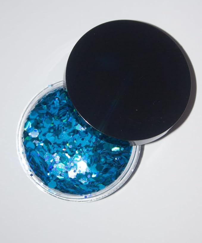 Mermaid Biodegradable Chunky Glitter // Karizma Beauty Bio Glitter Eco Glitter Face Glitter 10g
