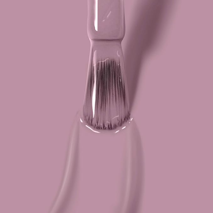 LONDONTOWN Dusty Pink Glossy Nail Polish, Bell Flower lakur, Vegan Chip-Resistant Long-Lasting Nail Lacquer, .40 fl oz