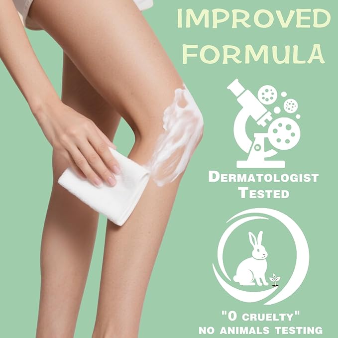 Gentle Painless Hair Removal Cream Contains No-irritating Ingredients Convenient Fast Two-in-one Hair Removal and Skin Care Product Suitable For All Skin Types
