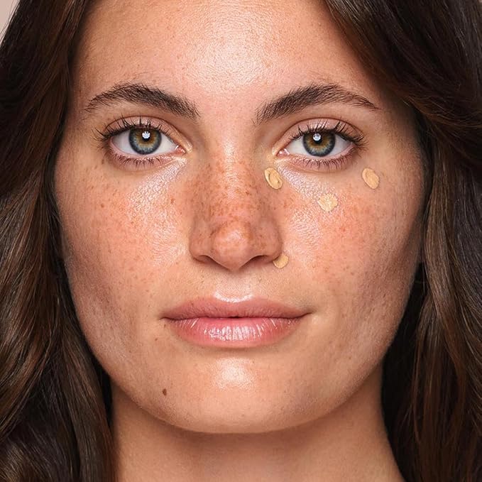 Jouer Essential High Coverage Liquid Concealer - Brightening Concealer - Color Corrector for Under Eye Dark Circles, Spot Coverage, and Eye Primer - Soft Matte Finish, Honey