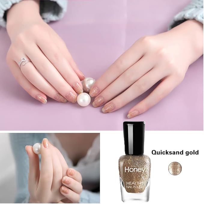 Non Toxic Nail Polish Set, Easy Peel Off and Fast Dry NailPolish Set for Pack, Eco Friendly and Organic Water Based Nail Polish for Women,Teens(18 Bottles)