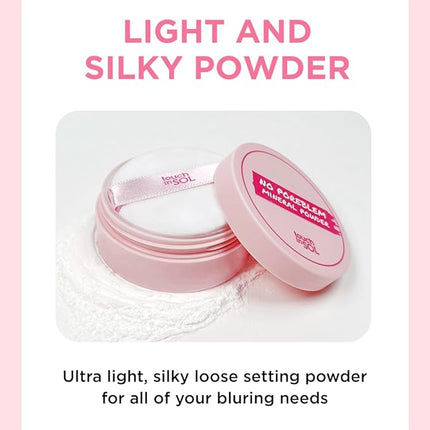 TOUCH IN SOL No Poreblem Mineral Powder – No Sebum Setting Powder for Oily Skin, Oil Control Blurring Finish, Translucent Korean Makeup, K-Beauty Essential (0.17 oz)