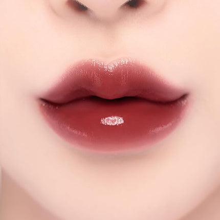 YNM Candy Gloss Balm 3g (10 DARK PLUM, 3g)(+9 colors) K-beauty, Tinted, Color Lipstick Balm, Glossy, Moisture, korean, Jello lips, Non-Sticky and Long-lasting