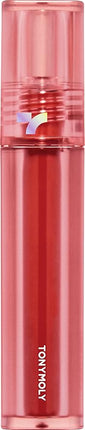 TONYMOLY Perfect Lips Shocking Lip Tint – Long Lasting Semi-Permanent Lip Stain with Moisturizing Formula, N05 Petal Shocking, 0.37 fl oz