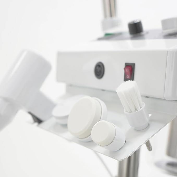 SKINACT Ozone Steamer, 5 Diopter Magnifying Lamp and Electronic Brush