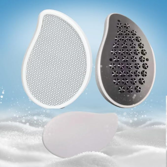 Professional Crystal Hair Remover - Nano Glass Epilator & Exfoliator 2-in-1 | Chemical-Free & Reusable | Painless Alternative to Waxing/Shaving