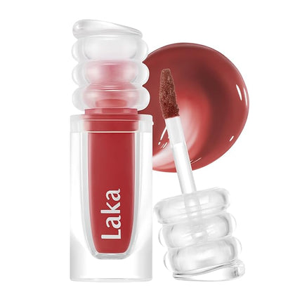 Laka Maxi Glayer Tint 3.8g/0.13oz, Glass Layer of Gloss, Ultra Glow & Vivid Layerable Pigments, High Shine Lip Oil, K-Beauty (#618 Chase)