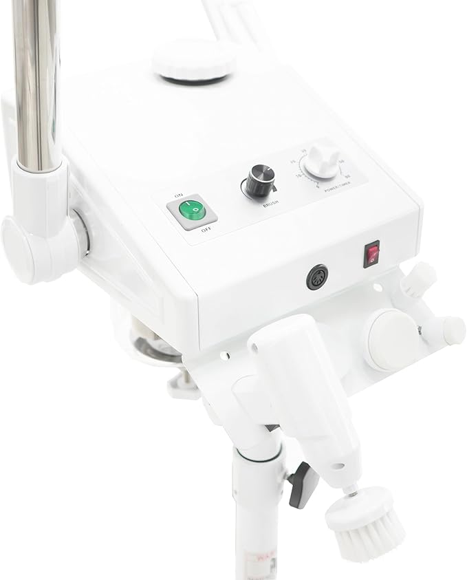 SKINACT Ozone Steamer, 5 Diopter Magnifying Lamp and Electronic Brush