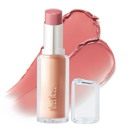 Laka 24HR Bonding Glow Lipstick, 3.7g/0.13oz., Long Lasting High-Shine Lipstick with Rich Color & Glassy Finish (#204 Have)