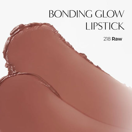 Laka 24HR Bonding Glow Lipstick, 3.7g/0.13oz., Long Lasting High-Shine Lipstick with Rich Color & Glassy Finish (#218 Raw)