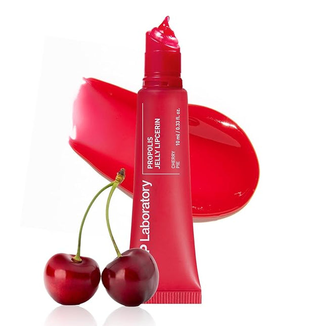 CNP Propolis Jelly Tinted Lipcerin™ - 04 Cherry Pie, Hydrating Lip Balm & Gloss with Manuka Honey + Hyaluronic Acid, Stocking Stuffers, Gifts for Women, 0.3 fl.oz.