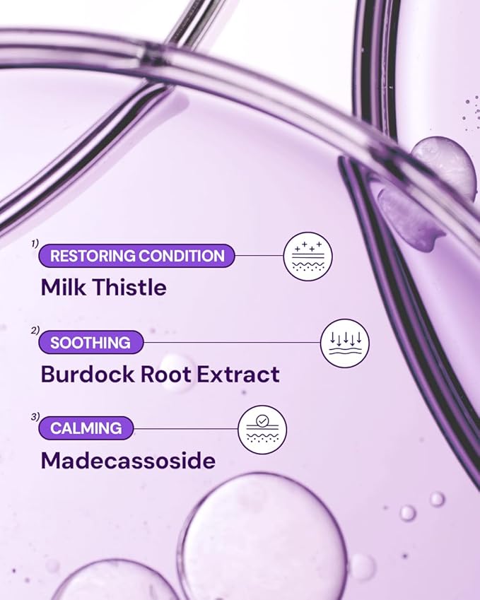 Bano Milk Thistle Repair Skin Care Set - Korean Skin Care with Centella, Soothing & Barrier Repair Kit for Sensitive Skin, Face Mask 10EA & Serum 0.5 fl. oz., Face Moisturizer, Fragrance-Free