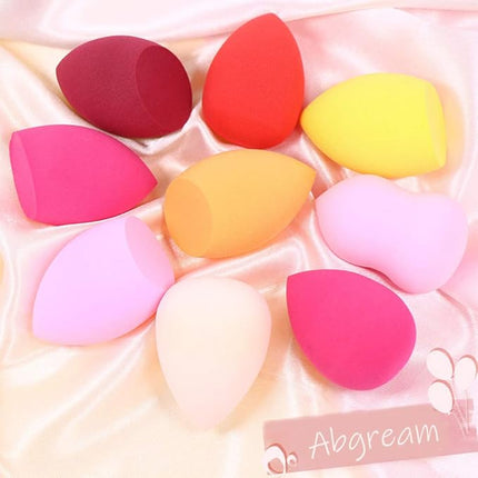 45pcs Makeup Sponge Blender Set - 39 Pcs Latex-Free Vegan Sponges with 6 Pcs Makeup Blender Holder, Beauty Cosmetic Foundation Blending Powder Puff for Liquid Powers BB Cream (Style 2)