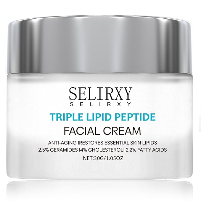 Nodfens Triple Lipid Peptide Cream for Anti-Aging - Restores & Repairs Mature Skin for Radiant, Smooth Complexion - Advanced Strength Recovery Face Moisturizer Cream