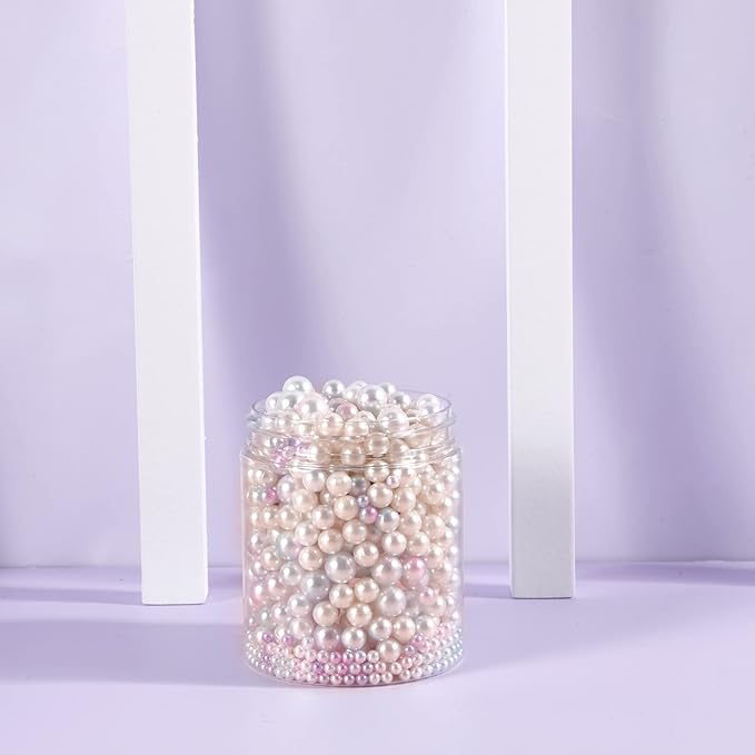 48 Pack 8 OZ Plastic Jars Round Clear Cosmetic Container Jars with Lids, Eternal Moment Plastic Slime Jars for Lotion, Cream, Ointments, Makeup, Eye shadow, Rhinestone, Samples, Pot, Travel Storage