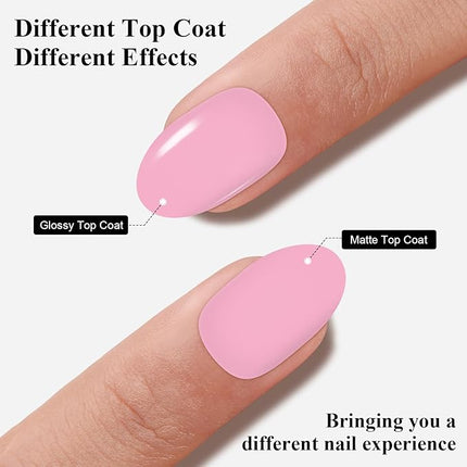 Imtiti Gel Nail Polish, Baby Pink Gel Polish, 0.51 Fl Oz