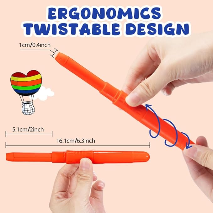 8 Color Face Painting Kits for Kids, Beesjuy Water Based Face Paint Kit, Makeup Kit Plant Ingredients Face Crayons, Painting Party for Adults&Kids (3 Neon)