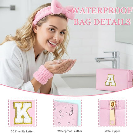 Girls Spa Kit - Complete Spa Set for Women with Makeup Brushes, Hair Scrunchies, Sleep Mask, Bath Bomb, Skincare & Makeup Gift Set - Perfect for Teens, Tween Girls, Women & Bridesmaid Gifts B