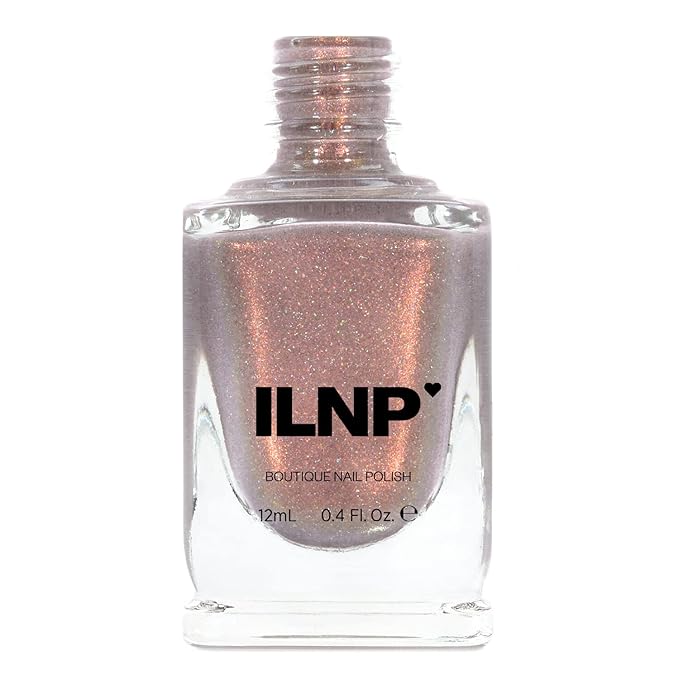 ILNP Quicksand - Refined Warm Taupe Holographic Nail Polish