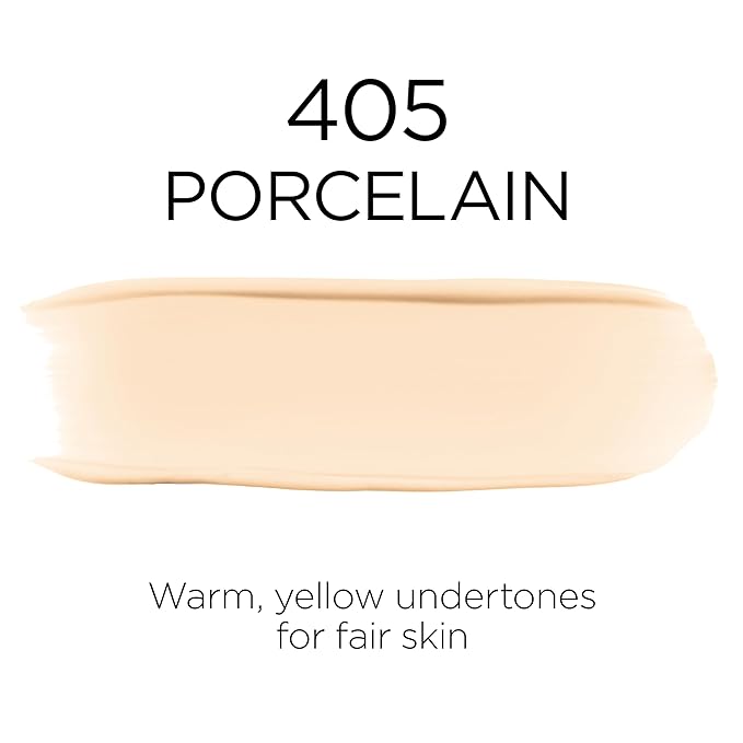 L'Oreal Paris Makeup Infallible Up to 32 Hour Fresh Wear Lightweight Foundation, 405 Porcelain, 1 Fl Oz, Packaging May Vary