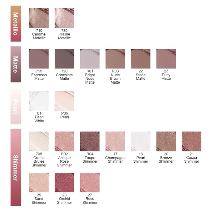 Kaely Single Cream Eyeshadow Pot, Caramel Metallic Eye Shadow for Older Women High Pigmented Waterproof, Natural Eyeshadow Palette Makeup Brightener, sombras en crema para ojos, Blendable, 710