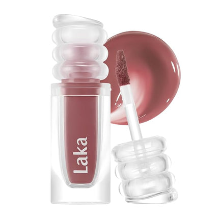 Laka Maxi Glayer Tint 3.8g/0.13oz, Glass Layer of Gloss, Ultra Glow & Vivid Layerable Pigments, High Shine Lip Oil, K-Beauty (#612 Contour)