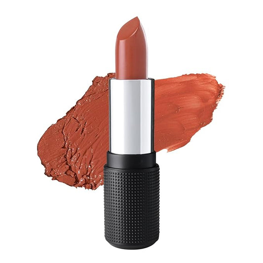 Spice ’N Easy Full Body Lipstick for Women - Vegan Gluten Free Organic Lipstick - Creamy Lip Color, Nourishing Lip Makeup w Vitamin E - WARM ORANGE BROWN LIPSTICK SHADE