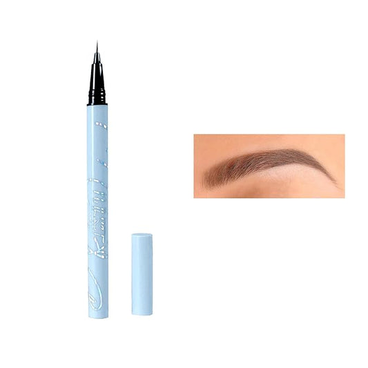 Ultra-fine Waterproof Eyebrow Pen - Lift & Snatch Liquid, 5 Colors, Dark Brown, Long Lasting Smooth Soft Eye Brow, Brown Eyeliner, Natural Tint (1-Taupe)