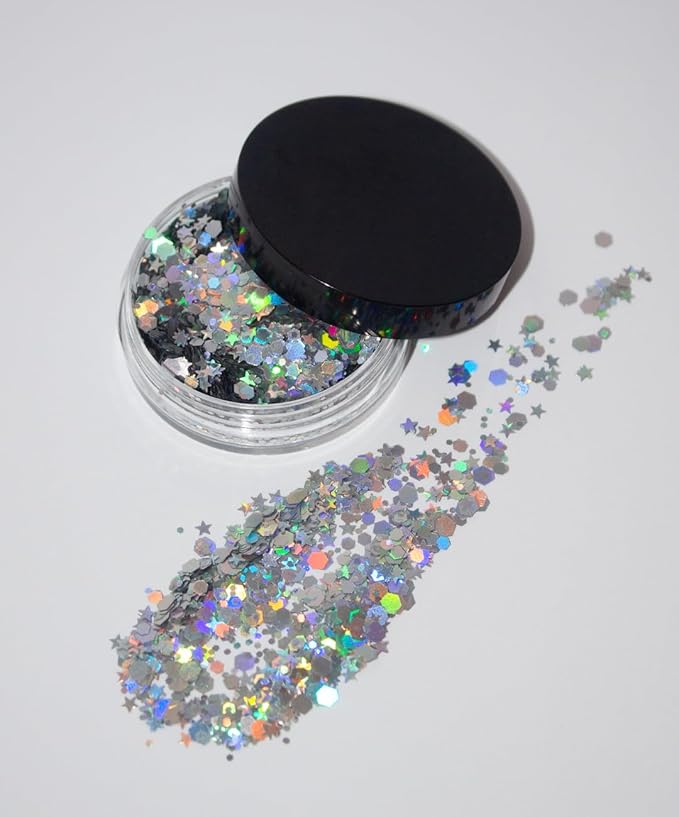 Prism Biodegradable Chunky Glitter // Karizma Beauty Bio Glitter Eco Glitter Face Glitter 10g