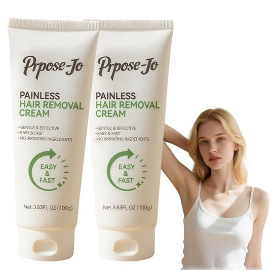 Gentle Painless Hair Removal Cream Contains No-irritating Ingredients Convenient Fast Two-in-one Hair Removal and Skin Care Product Suitable For All Skin Types