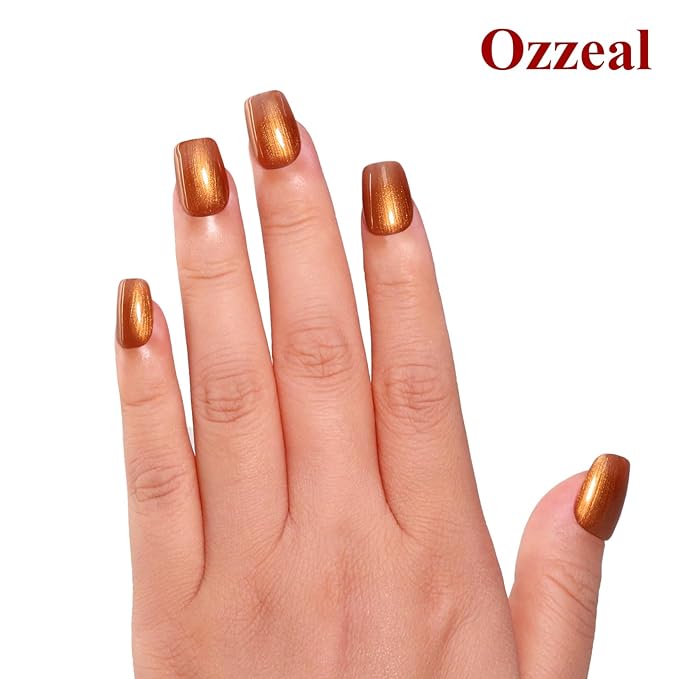 Pearl Gel Nail Polish,Champagne Glitter Gel Nail Polish Sparkle Shimmer Gel Glitter Nail Polish Fall Winter Soak off LED UV Gel Nail Polish for Art DIY Manicure 15ML