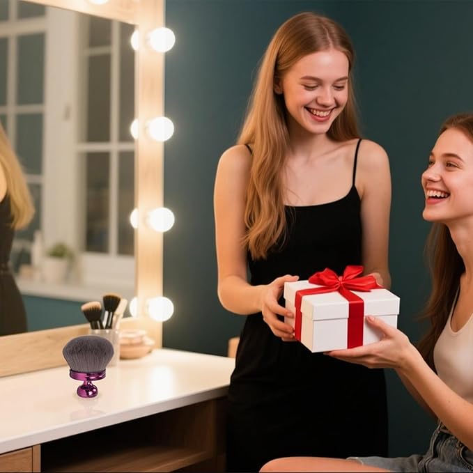 Extra Large Body Makeup Brush for Self Tanner: 2025 75mm Blend and Blur Body Kabuki Brush - Blending Applicator for Self Tanning, Leg Makeup & Bronzer Blend - Durable Soft Bristles