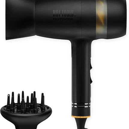 Hot Tools Pro Artist Black Gold Quietair Power Dryer | Powerful Zen Drying Experience