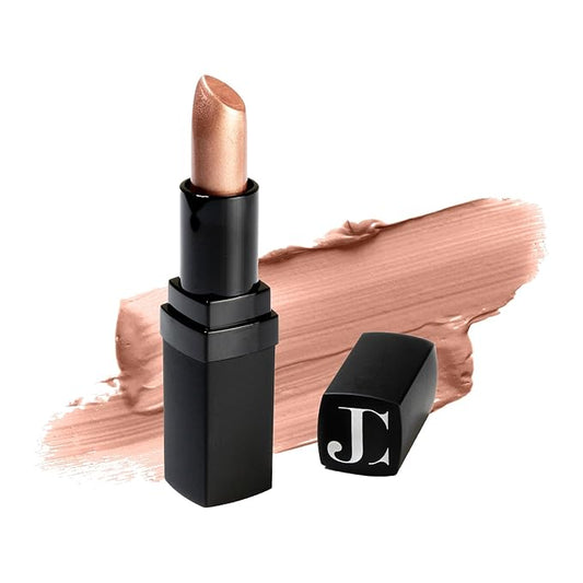 Juwel Cosmetics Frosted Finish Lipstick, Long Wear Moisture-Rich Shades with Natural Minerals, Matte Lipstick Contains Shea Butter, Grapeseed & Avocado Oils, Lead-Free, Gilded