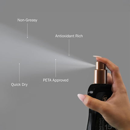 Australian Gold Spray Gel Sunscreen with Instant Bronzer SPF 15, 8 Ounce | Moisturize & Hydrate Skin | Broad Spectrum | Water Resistant | Non-Greasy SPF 15 8 Fl Oz (Pack of 1)