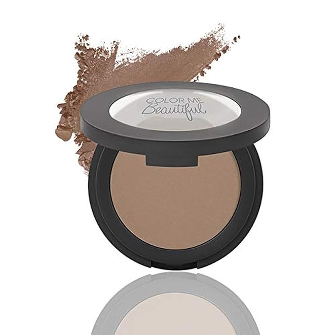 Color Me Beautiful Color Pro Single Eyeshadow, Full Pigment and Long-Lasting Pressed Powder, Cruelty-Free