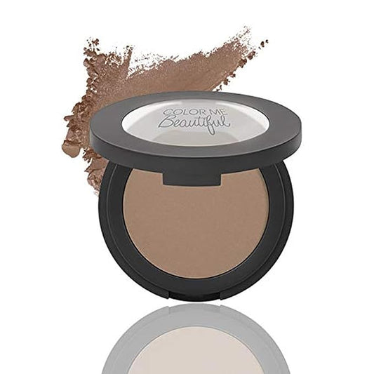 Color Me Beautiful Color Pro Single Eyeshadow, Full Pigment and Long-Lasting Pressed Powder, Cruelty-Free