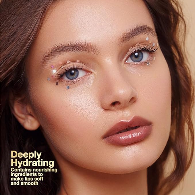 2Pcs Honey Tinted Lip Balms Lip Stain, Sheer Hydrating Lip Skin Tint, Gloss Balm Moisturizing Lip Color for All Skin Tones, Nourishing Lip Balm with a Hint of Natural Black Cherry Tint